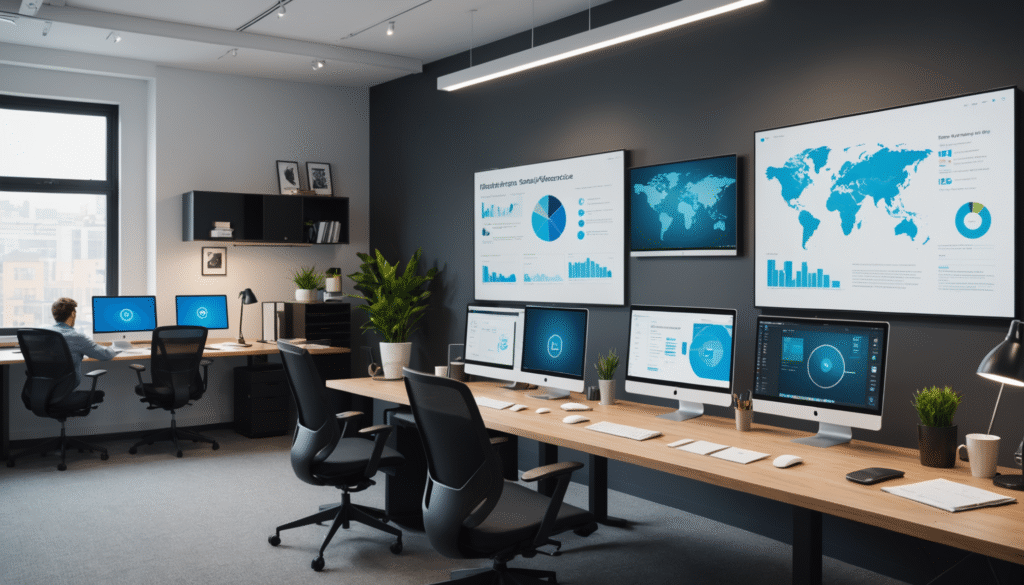 Bureau numérique : les indispensables pour optimiser votre espace de travail en 2025