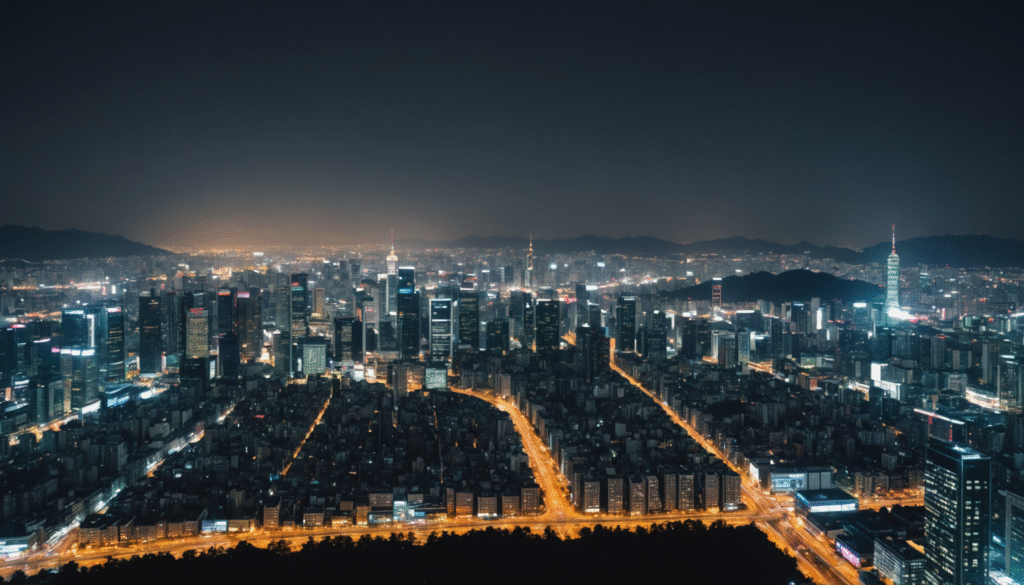 Photographie urbaine spots panoramiques à Séoul