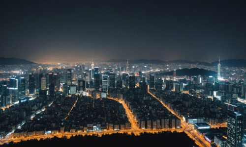 Photographie urbaine spots panoramiques à Séoul