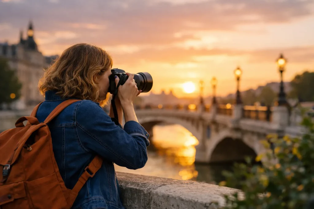 Lieux instagrammables : ponts – façades et vues au couchant