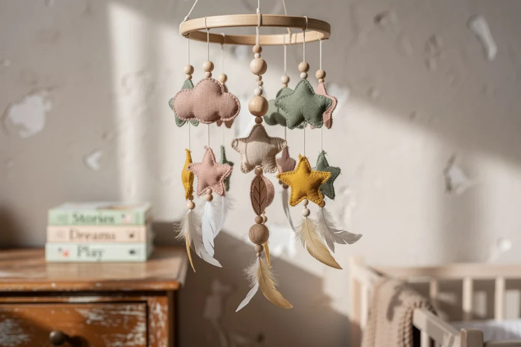 Fabriquez un mobile bohème pour la chambre des enfants : mode d’emploi créatif et DIY