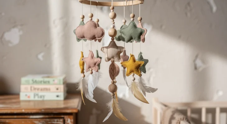Fabriquez un mobile bohème pour la chambre des enfants : mode d’emploi créatif et DIY