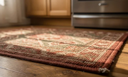 Le compagnon silencieux des cuisiniers : un bon tapis pour la cuisine