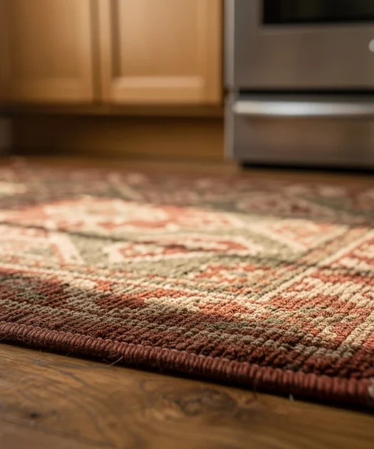 Le compagnon silencieux des cuisiniers : un bon tapis pour la cuisine