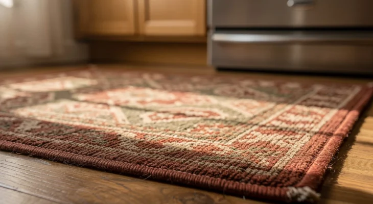 Le compagnon silencieux des cuisiniers : un bon tapis pour la cuisine