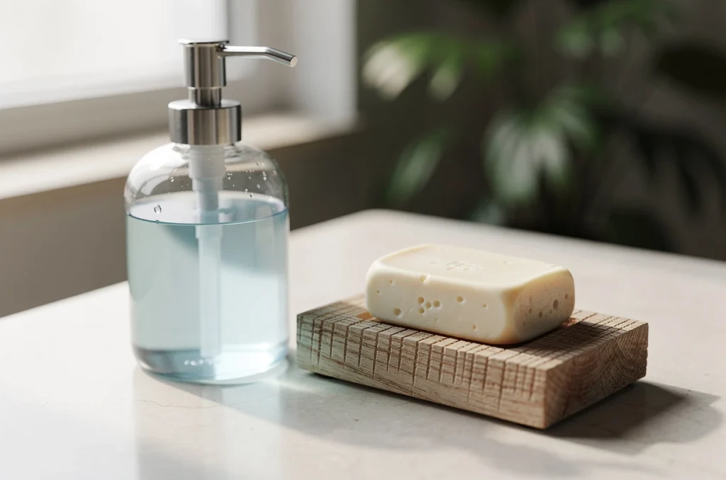 Savon liquide ou solide : comment choisir pour une routine adaptée à ses besoins ?