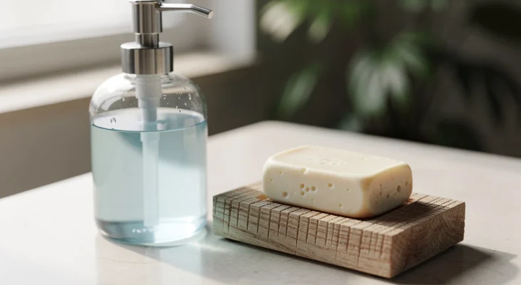 Savon liquide ou solide : comment choisir pour une routine adaptée à ses besoins ?