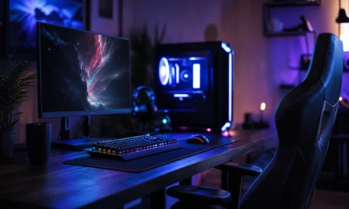 Les néons dans le gaming setup : l&rsquo;éclairage des pro-gamers à la loupe