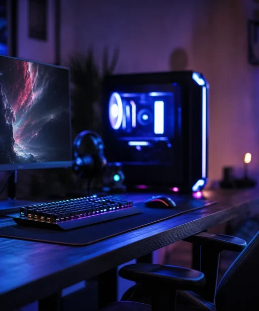 Les néons dans le gaming setup : l&rsquo;éclairage des pro-gamers à la loupe