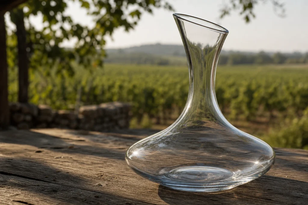 Carafe à vin en verre : les formes qui subliment votre vin