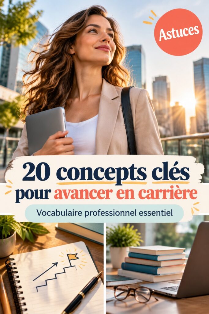 20 concepts clés pour avancer en carrière