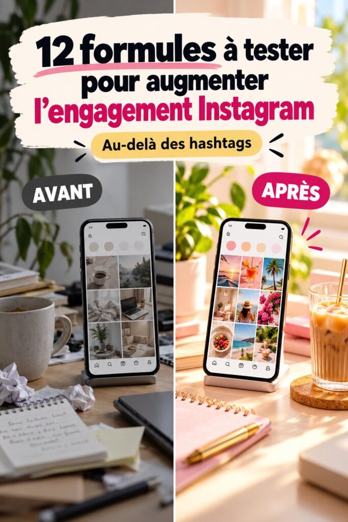12 formules à tester pour augmenter l’engagement Instagram