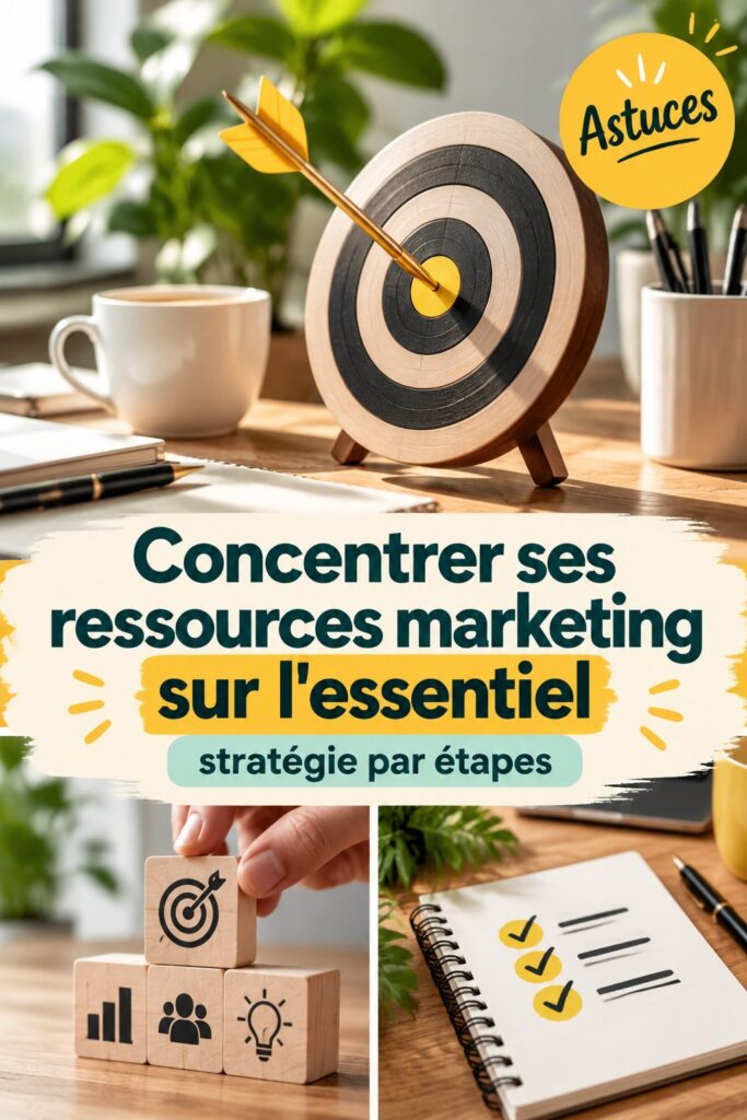 Illustration de la pyramide des priorités marketing